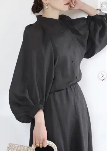 예나 베르메일 by 예나 블라우스 클리어 라미