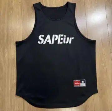 SAPEur 사풀 탱크톱 블랙 M 사이즈