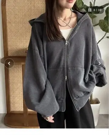 apres jour mignon 스노우 파우더 가공 파커 블랙