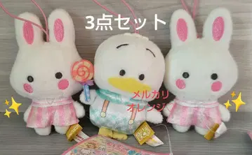 새상품 산리오 딸기신문 650호 콜라보레이션 마스코트 3점