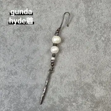 희귀 gunda MILKY WAY hyde 한쪽 귀 피어싱 진주