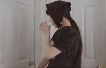 미사용 새상품 바부슈카 블랙