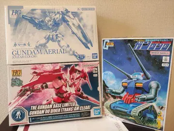 건담 프라모델 1/144 GUNDAM AERIAL 외 3점 세트