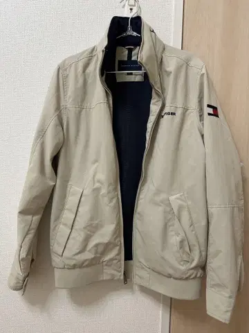 TOMMY HILFIGER 베이지 나일론 자켓