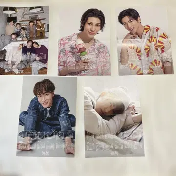 SnowMan 포스터 달력 2025