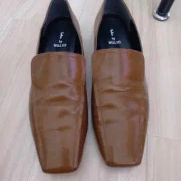 F by WELL FIT 브라운 로퍼 25cm