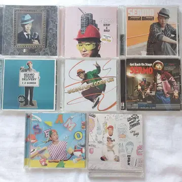 SEAMO 시모 CD DVD 8장 세트 싱글 앨범 남성 일본 음악