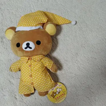 릴락마 물방울 무늬 파자마 인형 약 30cm