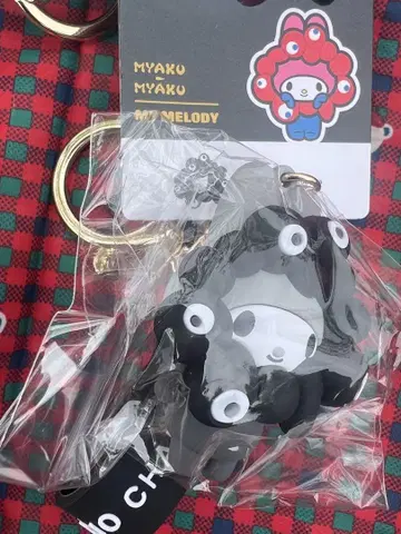 엑스포 블랙 먝먝 산리오 키링 블랙 마이멜로디 코스프레