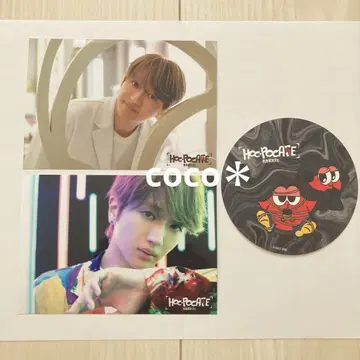 Nissy 호카포카페 특전 포토 카드 코스터 립삐 니시지마 타카히로