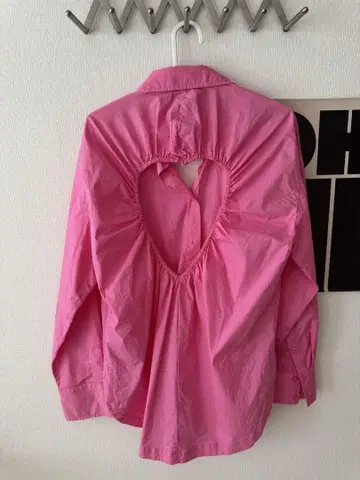 ZARA 변형 셔츠 백 하트
