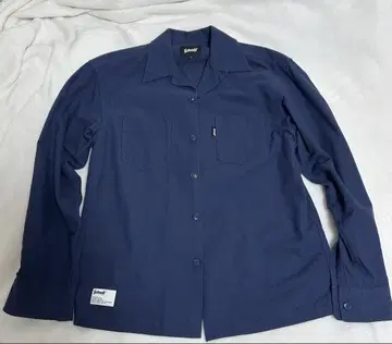 Schott 네이비 워크 셔츠 S