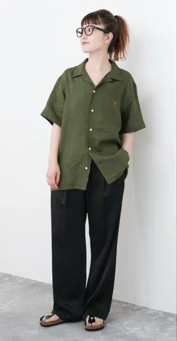 Spick & Span 새틴 이지 팬츠