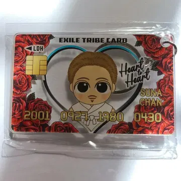 EXILE ATSUSHI 스나짱 신용카드 키링