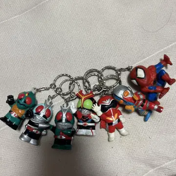 극희귀  가면라이더  고렌저  스파이더맨  키카이더  키링