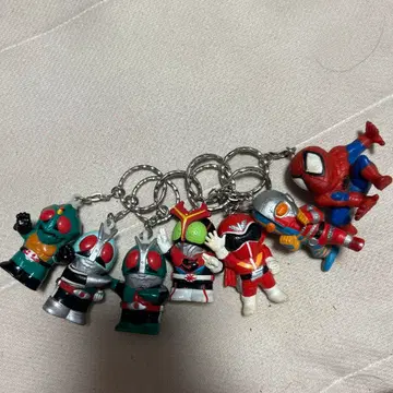 극희귀  가면라이더  고렌저  스파이더맨  키카이더  키링