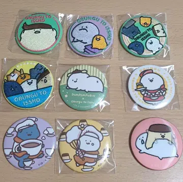 오분구와 함께 캔뱃지 세트