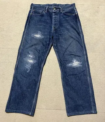 텐더로인 TENDERLOIN HOOVER 데미지 데님 34 사이즈