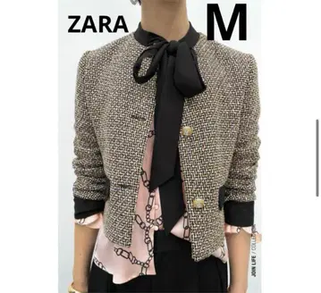 ZARA 트위드 재킷
