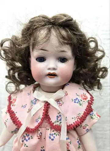 앤티크 독일 비스크 헤드 인형 Carl Harmus 800 레어!