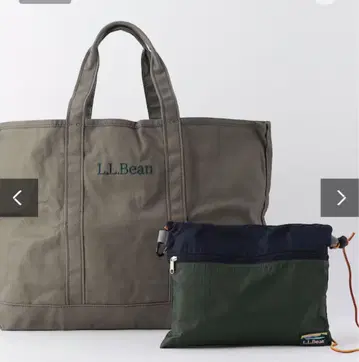 [새상품] L.L.Bean 엘엘빈 그로서리 토트 위드 파우치