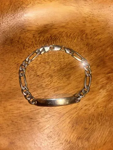 SILVER925 ID PLATE BRACELET/ID 팔찌
