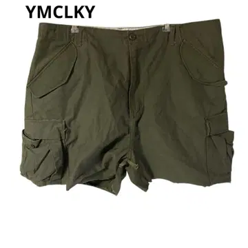 YMCLKY 카고 숏팬츠 올리브색 4포켓 미군