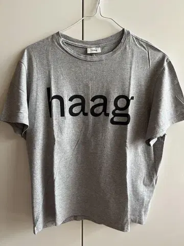 하그 티셔츠 (그레이)