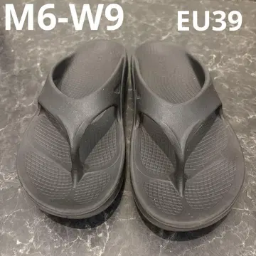 OOFOS 우포스 샌들 블랙 25cm