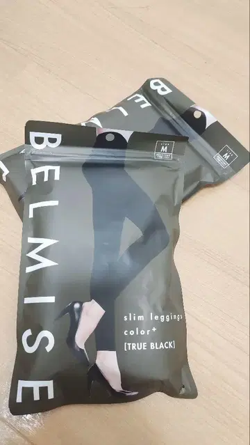 Belmise 벨미스 압박 레깅스 검정 (2개)