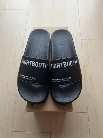 TIGHTBOOTH 샌들 블랙 26cm TIGHTBOOTH