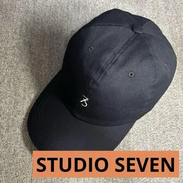 STUDIOSEVEN 스튜디오 세븐 캡 블랙 NAOTO