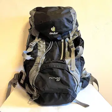 Deuter Futura 32 배낭 대용량 블랙 그레이 레인커버 포함