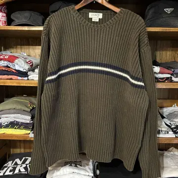 J.CREW 헤비 웨이트 코튼 니트