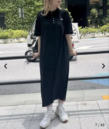 코헨 펜니스 폴로 원피스 사이즈 M 블랙