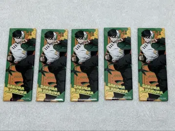 차이나 액션 윈드 브레이커 윈블레 벚꽃 멀리 캔 배지