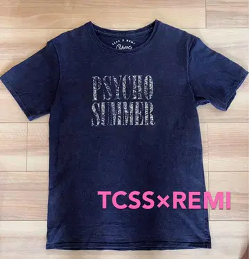 TCSS x REMI 티셔츠 일본제 사이즈 M 네이비