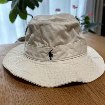 Polo by Ralph Lauren 아이보리 버킷햇 M 대만