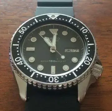 세이코 쿼츠 다이버 6458-6000