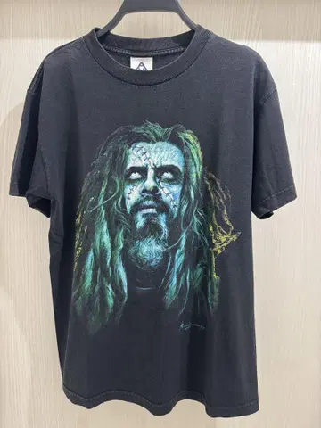 ROB ZOMBIE FACE TEE 롭 좀비 락 T