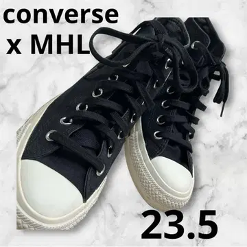 컨버스 하이컷 MHL 콜라보 블랙 23.5
