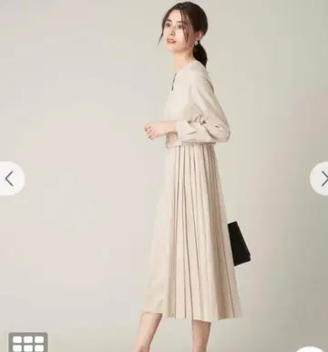 a.v.v 베이지 롱 원피스 M