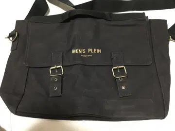 MEN'S PLEIN 숄더백 블랙