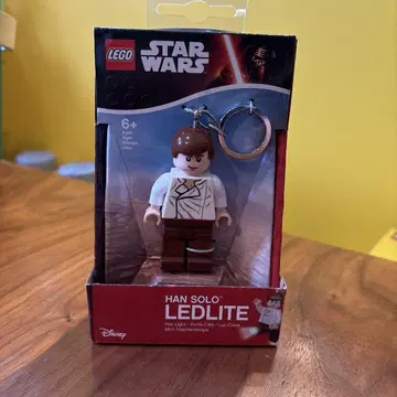 스타워즈 LEGO [한 솔로] 피규어 조명 기능이 있는 키링