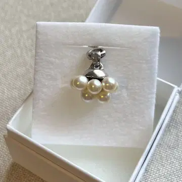 e.m. 진주 한쪽 귀걸이