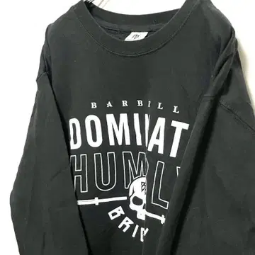 바벨 스웨터 DOMINATE HUMBLY 블랙 L 중고