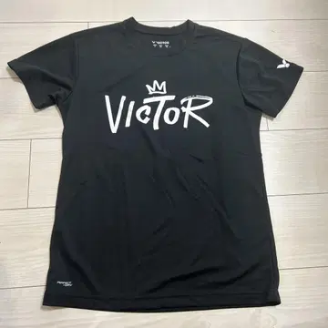 Victor T셔츠 블랙 ASIA S 배드민턴