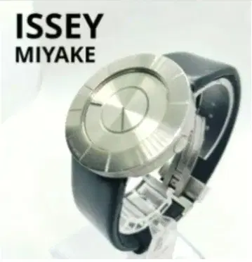 [인기 모델] ISSEY MIYAKE 요시오카 도쿠진 손목시계 가죽 밴드