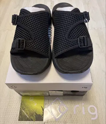 새 제품 미사용 nonnative rig BAWAKA 샌들 콜라보 블랙