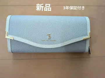 사만타 타바사 그레이 화이트 장지갑